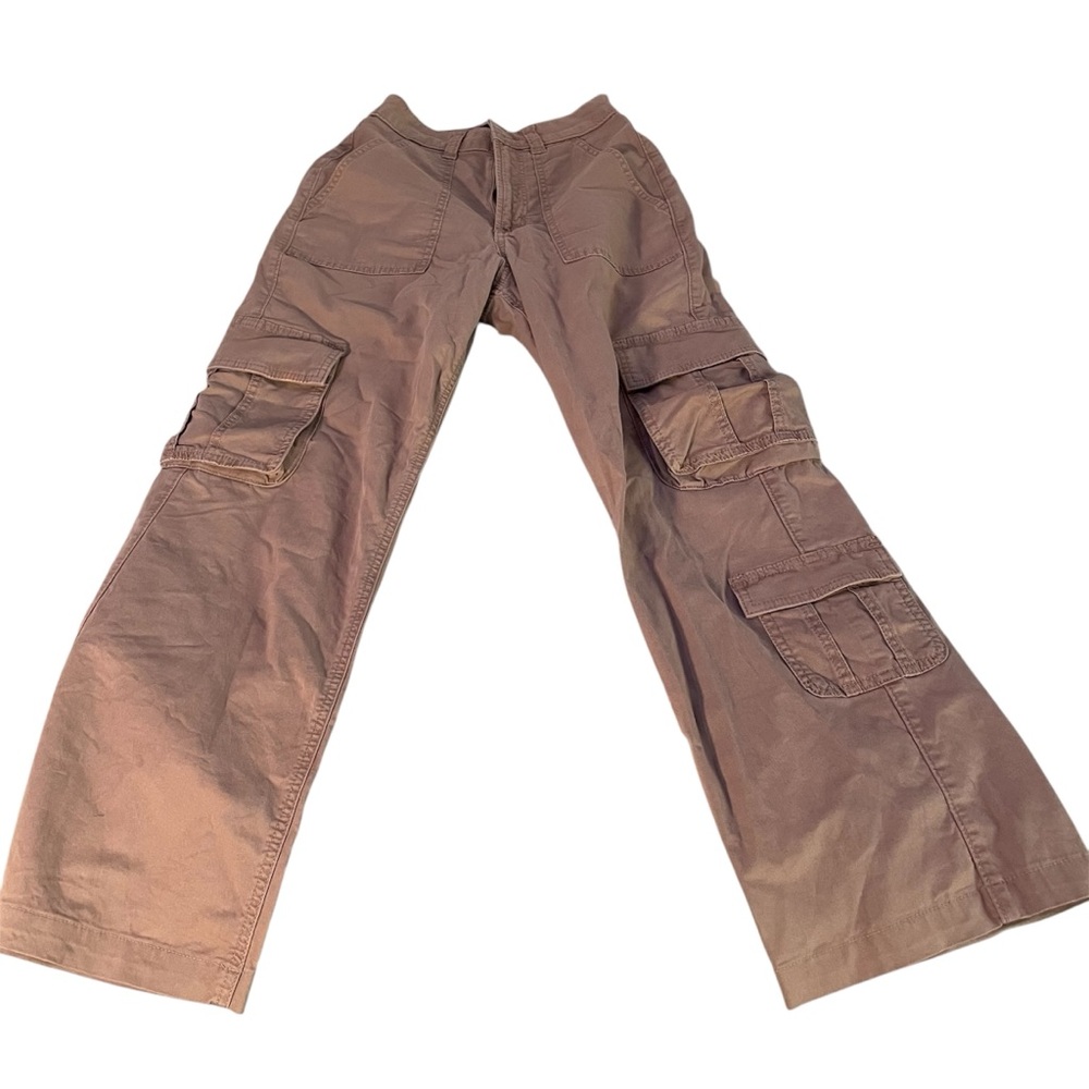 Hollister Co. Beige Cargo Pants stretchy and soft
